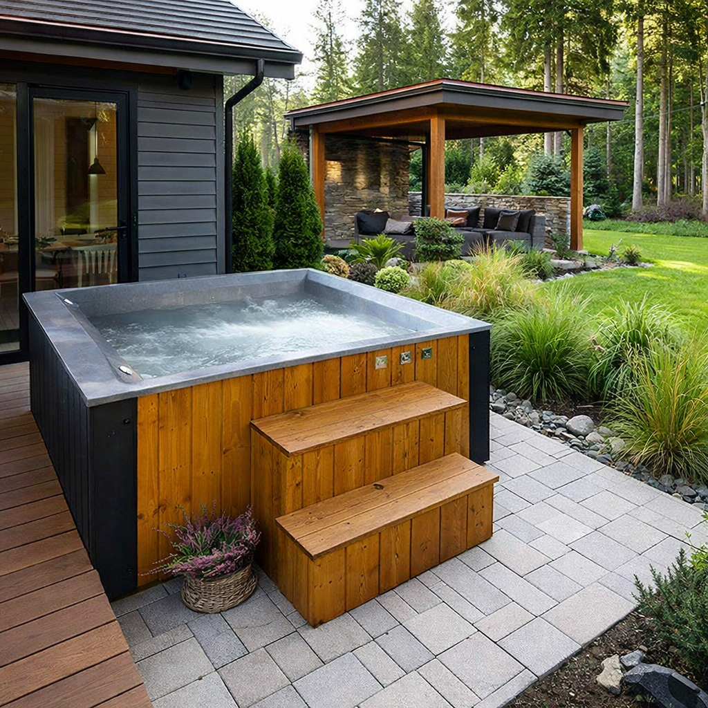 Jacuzzi wolnostojace modern 5-6 osobowe